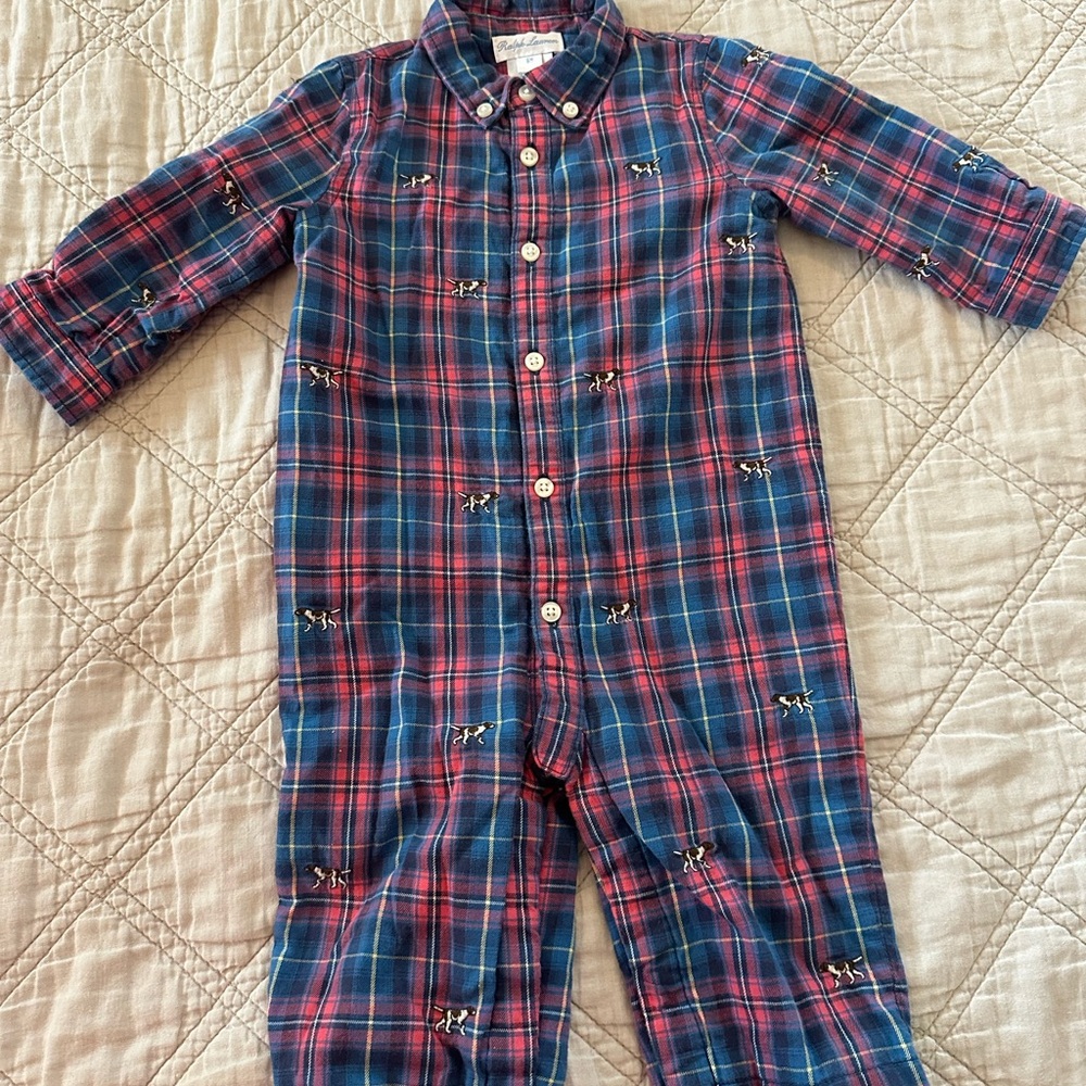 Ralph Lauren Plaid Button-Up Shirt